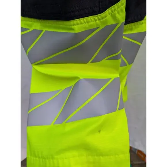 Mascot Mens‎ Hi Vis Brace Kneepad Bib Sz 42.5 Pockets Cordura 19669-236 Workwear